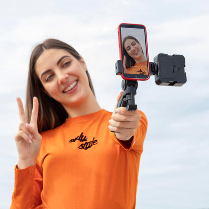 Kit Vlogging com Luz, Microfone e Mando Plodni InnovaGoods 6 Peças