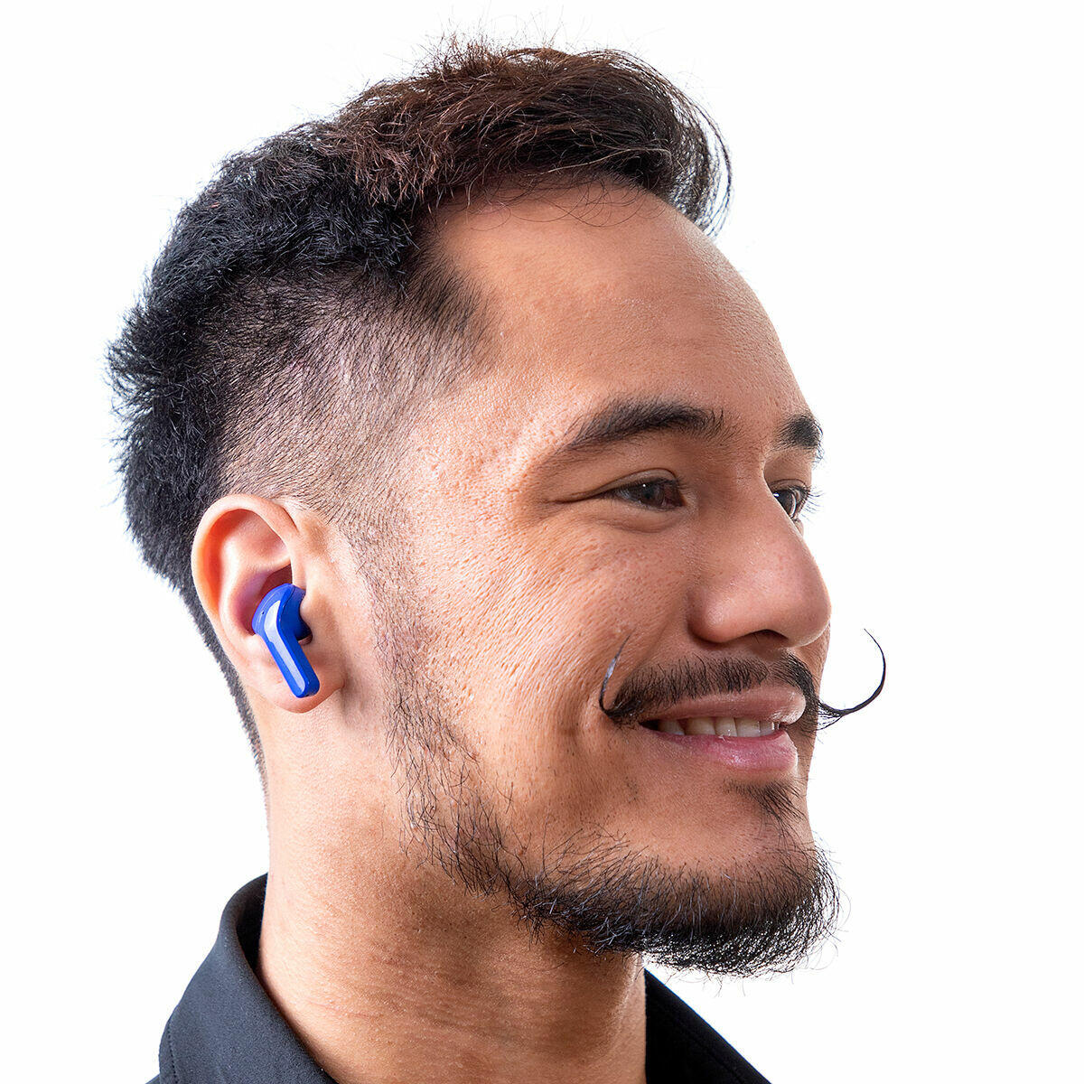Auriculares Inalámbricos com Estuche de Carga Azul