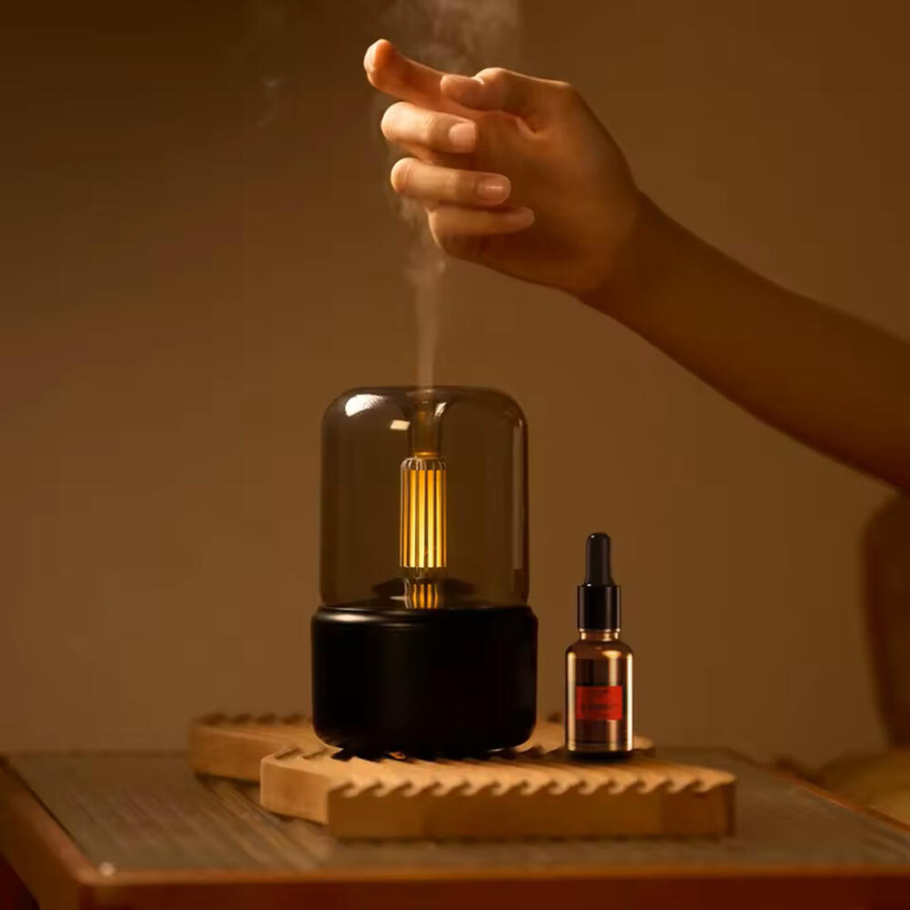 Aromaterapia Umidificador Com Luz Ambiental