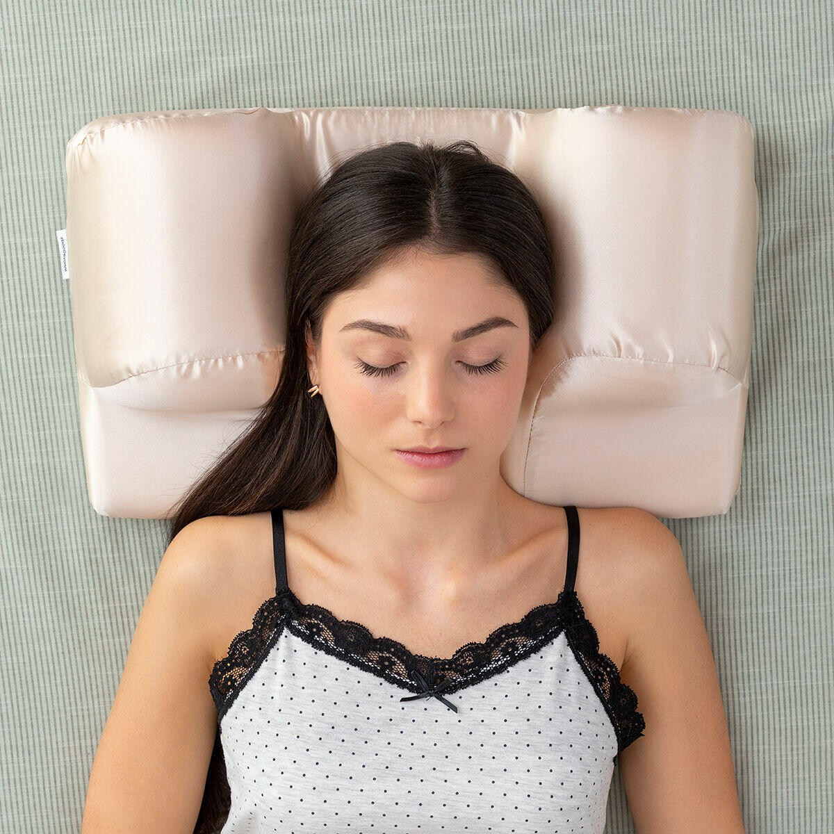 Antiarrugas Cervicais Almohada com Funda de Satén Youthlow InnovaGoods