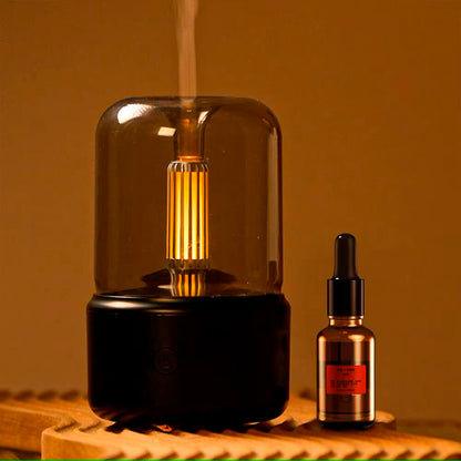 Aromaterapia Umidificador Com Luz Ambiental