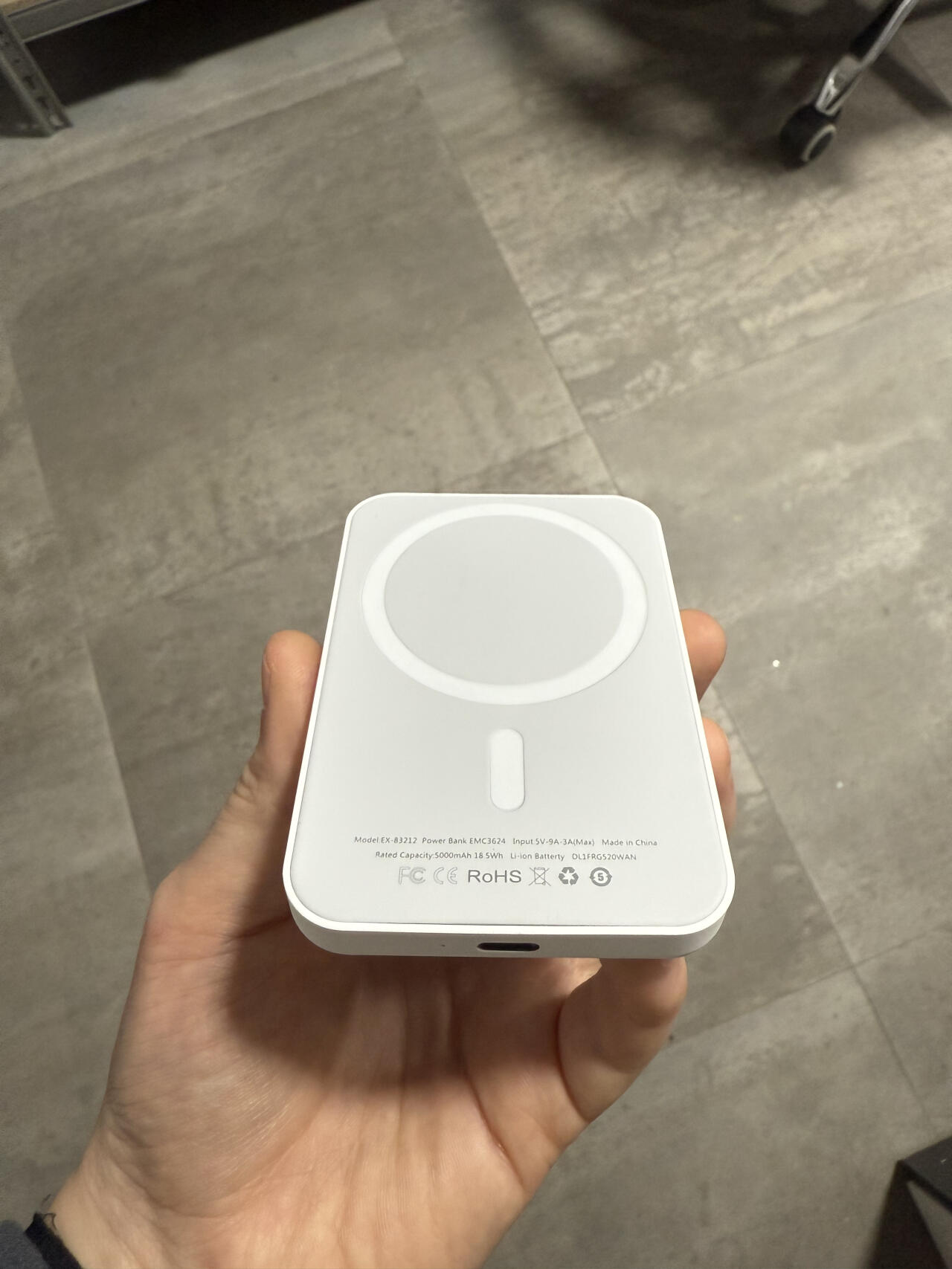 BANCO DE POTÊNCIA INALAMBRICO IMAN 5000MAH