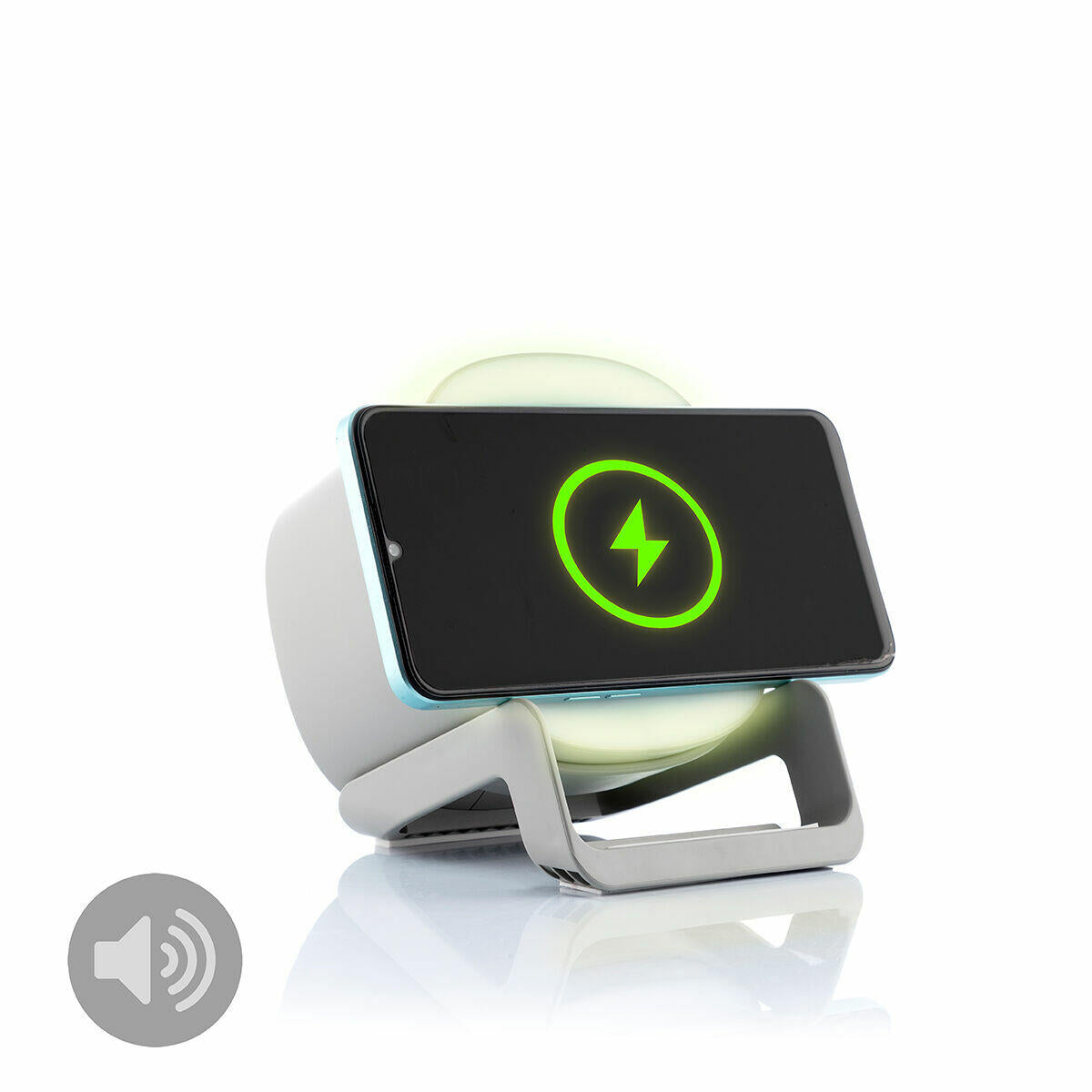 Altavoz Carregador Inalámbrico com LED Souwis InnovaGoods