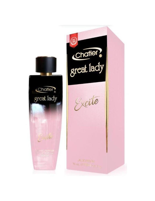 Perfume EAU DE PARFUM Great Lady Excite 100 ml – Chatler