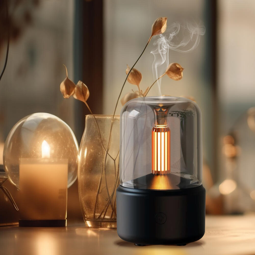 Aromaterapia Umidificador Com Luz Ambiental