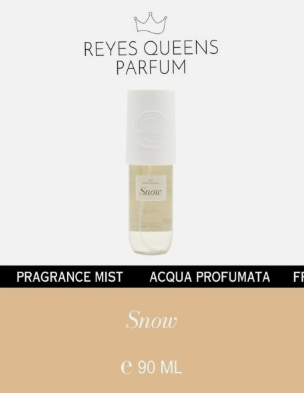 Perfume Fragancia Corporal Perfumada SNOW 90 ml