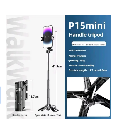 MINI TRÍPODE PARA CELULAR P15 MINI