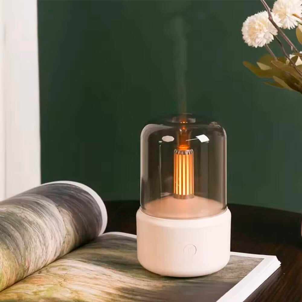 Aromaterapia Umidificador Com Luz Ambiental