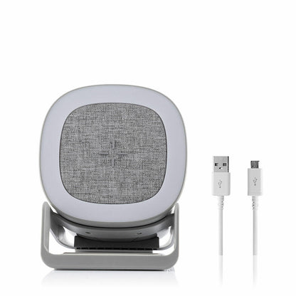 Altavoz Carregador Inalámbrico com LED Souwis InnovaGoods