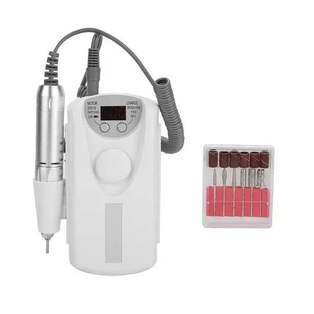 Esmaltadora de Unhas 12000 RPM – Potência Compacta para Manicuras Rápidas