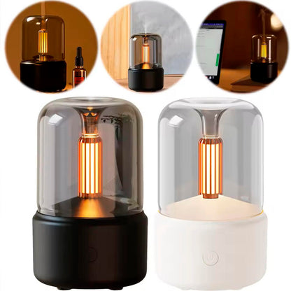 Aromaterapia Umidificador Com Luz Ambiental